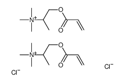 trimethyl-1-methyl-2-[(oxoallyl)oxy]ethylammonium chloride结构式