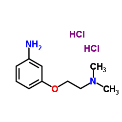 3-[2-(Dimethylamino)ethoxy]aniline dihydrochloride Structure