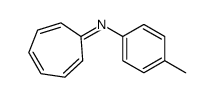 N-(4-methylphenyl)cyclohepta-2,4,6-trien-1-imine结构式