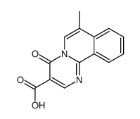7-methyl-4-oxopyrimido[2,1-a]isoquinoline-3-carboxylic acid Structure