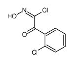 (1E)-2-(2-chlorophenyl)-N-hydroxy-2-oxoethanimidoyl chloride Structure