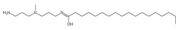 N-[3-[(3-aminopropyl)methylamino]propyl]stearamide结构式