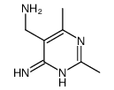 5-(aminomethyl)-2,6-dimethylpyrimidin-4-amine Structure
