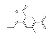 5-methyl-2,4-dinitro-phenetole结构式
