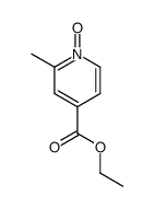 2-methyl-1-oxy-isonicotinic acid ethyl ester结构式