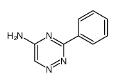 3-phenyl-1,2,4-triazin-5-amine Structure