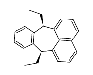 cis-7,12-diethyl-7,12-dihydropleiadene Structure