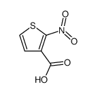 2-nitro-thiophene-3-carboxylic acid Structure