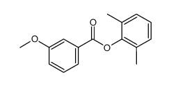 2,6-dimethylphenyl 3-methoxybenzoate Structure