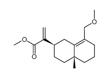 15-hydroxyisocostic acid methyl ester 15-O-methyl ether结构式