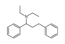 N,N-diethyl-1,3-diphenylpropan-1-amine结构式