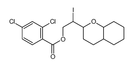 [(2S)-2-[(4aR,8aS)-3,4,4a,5,6,7,8,8a-octahydro-2H-chromen-2-yl]-2-iodoethyl] 2,4-dichlorobenzoate Structure