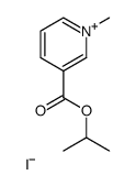 propan-2-yl 1-methylpyridin-1-ium-3-carboxylate,iodide结构式