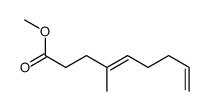 methyl 4-methylnona-4,8-dienoate Structure