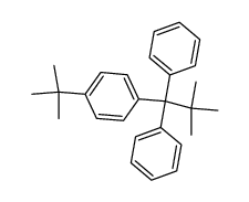(1-(4-(tert-butyl)phenyl)-2,2-dimethylpropane-1,1-diyl)dibenzene Structure