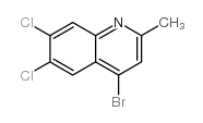 4-Bromo-6,7-dichloro-2-methylquinoline结构式