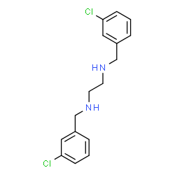 N-(3-CHLOROBENZYL)-N-(2-[(3-CHLOROBENZYL)AMINO]ETHYL)AMINE Structure