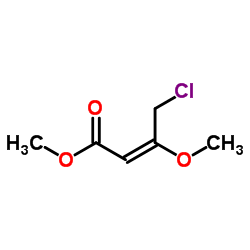 (E)-Methyl 4-chloro-3-methoxybut-2-enoate picture