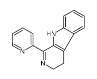 1-pyridin-2-yl-4,9-dihydro-3H-pyrido[3,4-b]indole结构式
