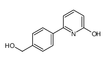 6-[4-(hydroxymethyl)phenyl]-1H-pyridin-2-one Structure