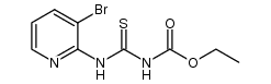 ethyl {[(3-bromopyridin-2-yl)amino]carbonothioyl}carbamate structure