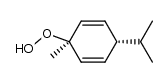 4β-p-mentha-2,5-dien-1α-yl-hydroperoxide Structure