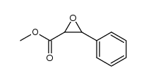 trans-methyl 3-phenylglycidate结构式