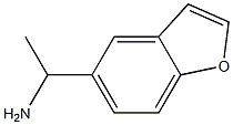 1-(BENZOFURAN-5-YL)ETHANAMINE Structure