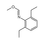 methyl N-(2,6-diethylphenyl)methanimidate结构式