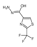 2-(Trifluoromethyl)-1,3-thiazole-4-carbohydrazide Structure