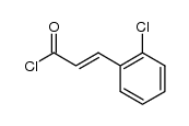 (E)-3-(2-chlorophenyl)acryloyl chloride Structure