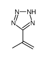 5-prop-1-en-2-yl-2H-tetrazole结构式