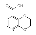 2,3-二氢-[1,4] 二恶英[2,3-b] 吡啶-8-羧酸结构式