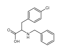 2-(benzylamino)-3-(4-chlorophenyl)propanoic acid Structure