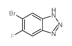 6-Bromo-5-fluoro-1H-benzo[d][1,2,3]triazole Structure