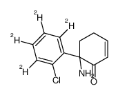 Dehydro Norketamine-d4 Structure