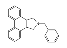 2-Benzyl-2,3,3a,11b-tetrahydro-1H-dibenzo[e,g]isoindole Structure