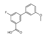 5-FLUORO-3'-METHOXY-[1,1'-BIPHENYL]-3-CARBOXYLIC ACID structure