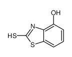 2(3H)-Benzothiazolethione,4-hydroxy-(9CI) Structure