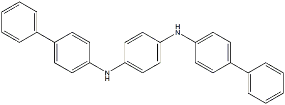 N1,N4-di(biphenyl-4-yl)benzene-1,4-diamine Structure