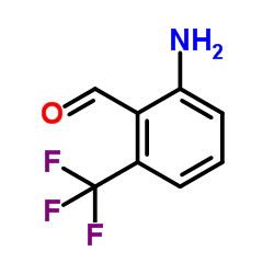 2-Amino-6-(trifluoromethyl)benzaldehyde结构式