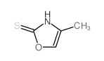 2(3H)-Oxazolethione, 4-methyl- Structure