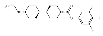 反式,反式-3,4,5-三氟苯基4'-丙基双环己基-4-羧酸酯图片