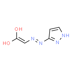 1,1-Ethenediol,2-(1H-pyrazol-3-ylazo)-,(E)-(9CI)结构式