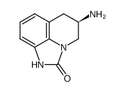 4H-Imidazo[4,5,1-ij]quinolin-2(1H)-one,5-amino-5,6-dihydro-,(R)-(9CI) structure
