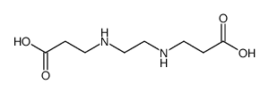 N,N'-Ethylenedi-β-alanine Structure