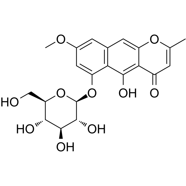 rubrofusarin-6-glucoside结构式