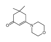 5,5-dimethyl-3-morpholin-4-ylcyclohex-2-en-1-one Structure
