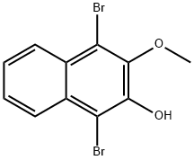 1,4-Dibromo-3-methoxynaphthalen-2-ol picture