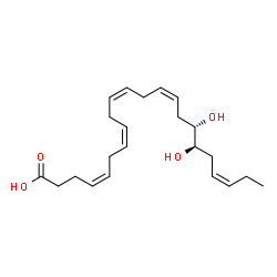 (±)16(17)-DiHDPA MaxSpec® Standard结构式